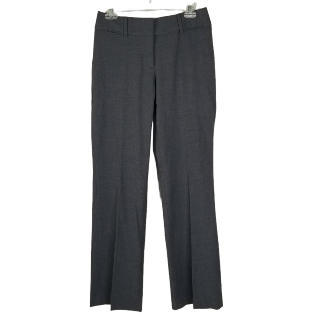 NWT LOFT Gray Pleated Julie Trouser Career Pants Size 2